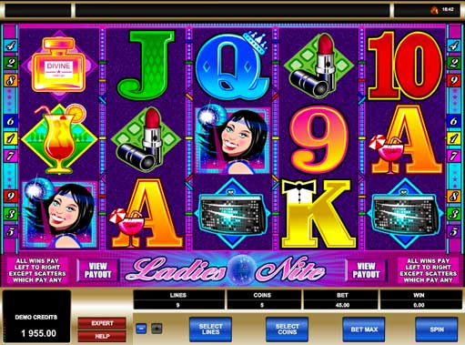 Slot Machine Ladies Nite online