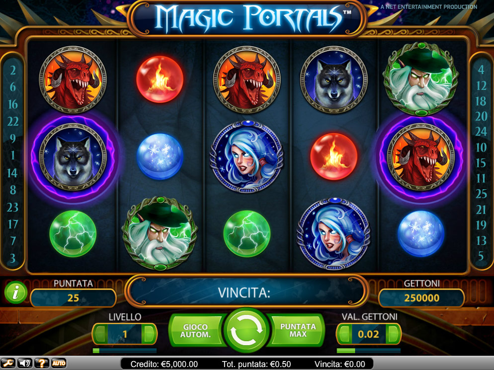 slot magic portals gratis by netent