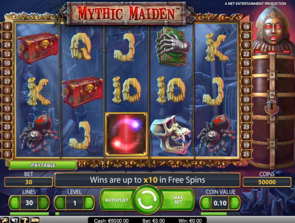slot Machine Mythic Maiden