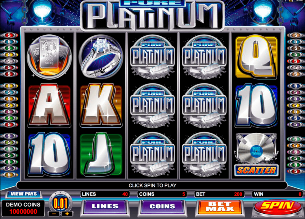 slot pure platinum online