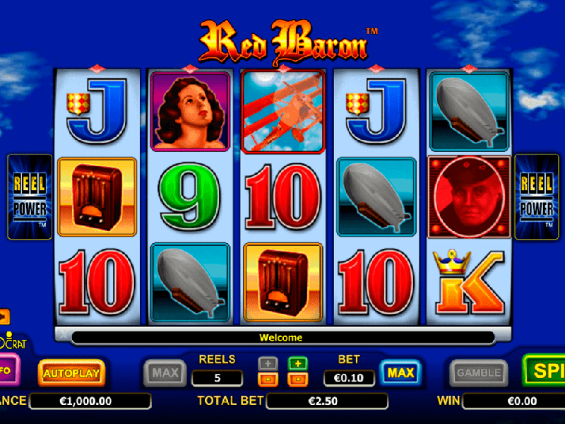 slot red baron gratis