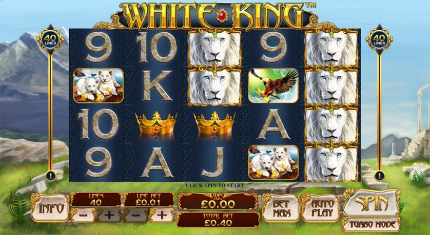 slot machine online White King 