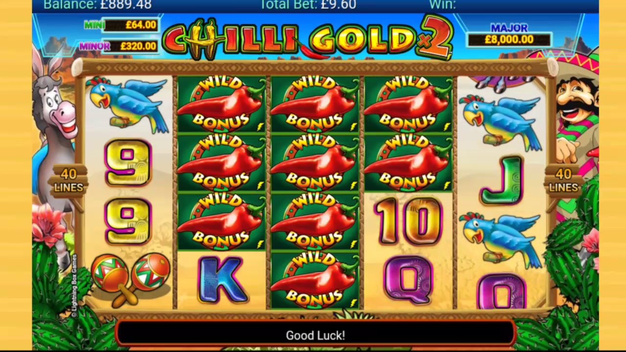 slot machine chilli gold