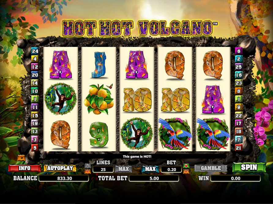 slot machine hot hot volcano