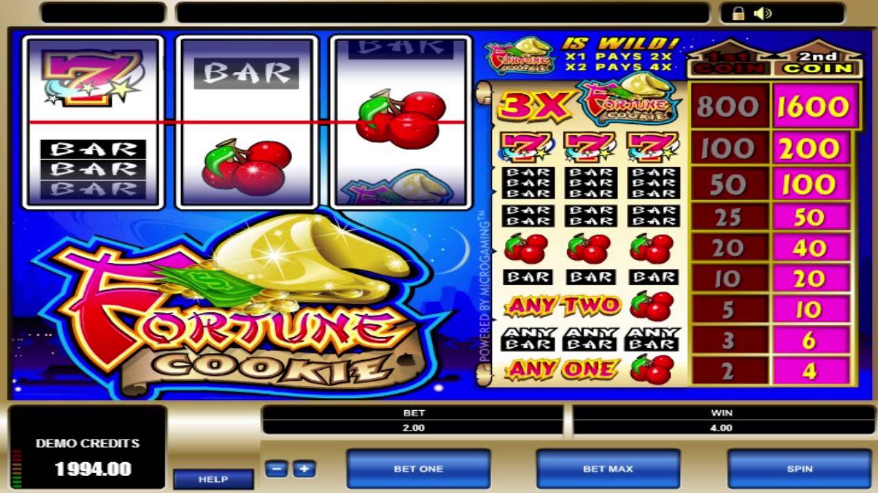 slot machine gratis fortune cookie