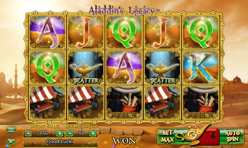 slot machine aladdin's legacy