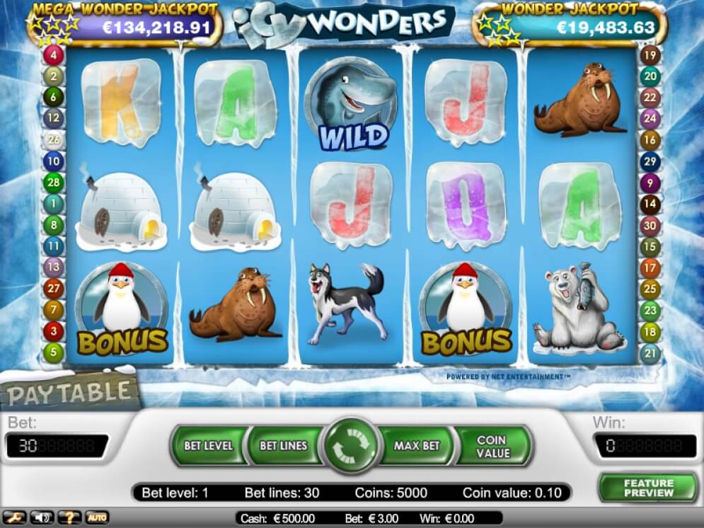 slot online icy wonders