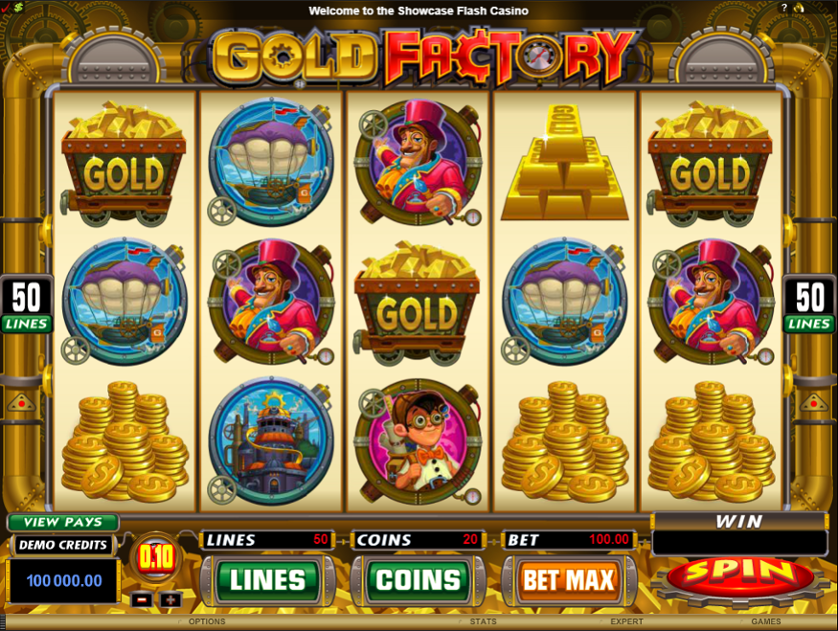 slot gold factory