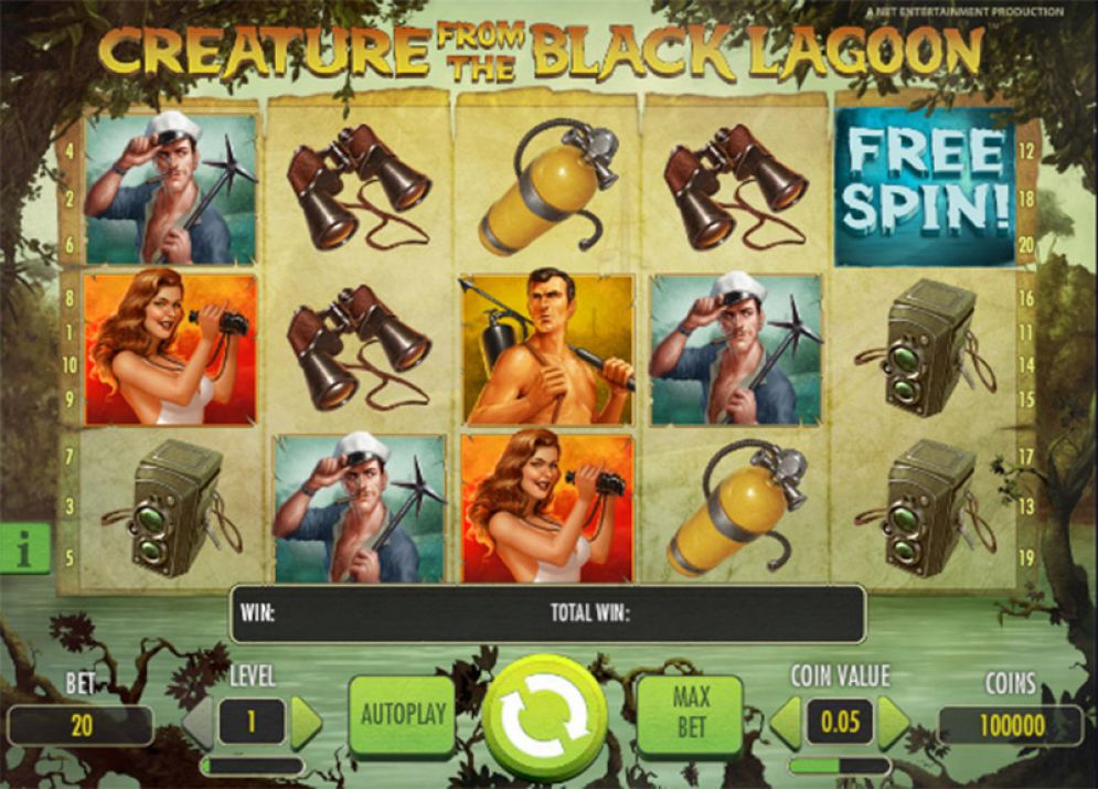 slot online The Creature From the Black Lagoon
