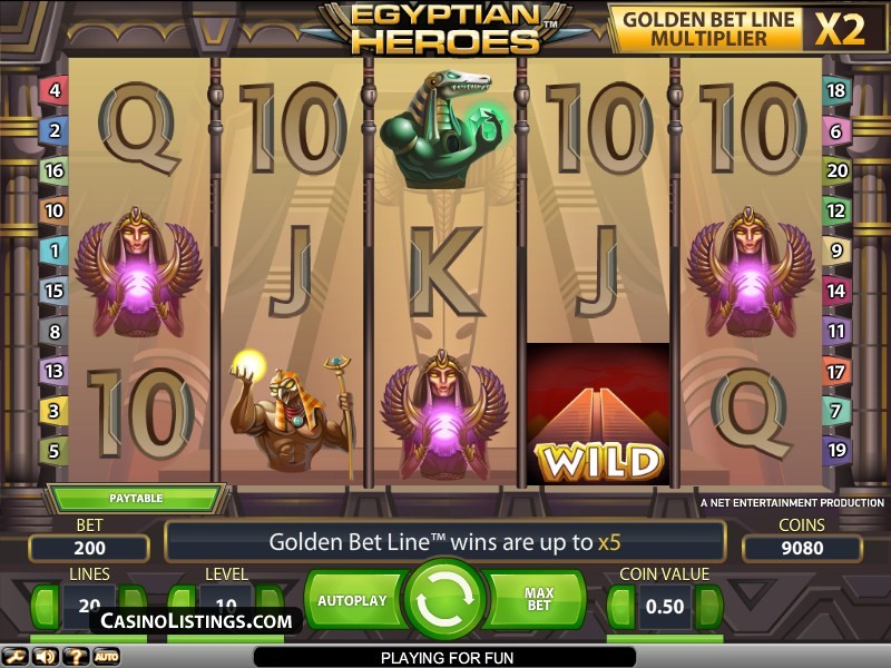 slot egyptian heroes