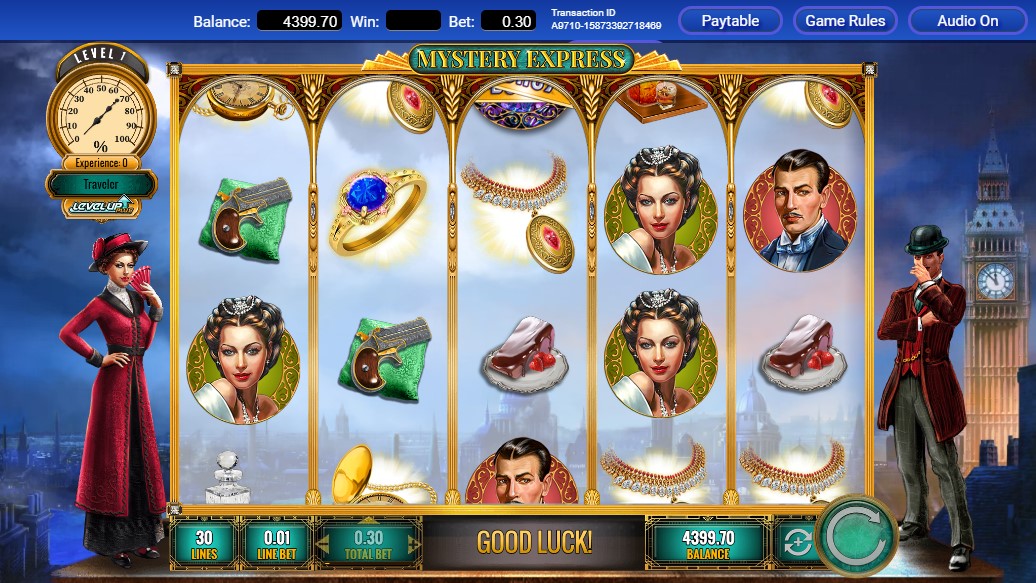 griglia Slot Machine Online Mystery Express