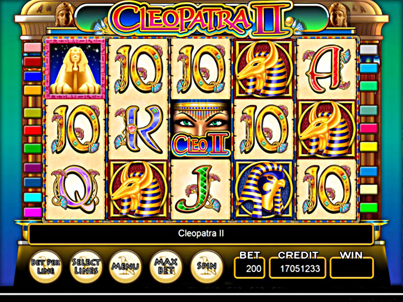 griglia slot machine cleoptra ii