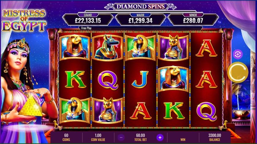 Slot Mistress of Egypt gratis